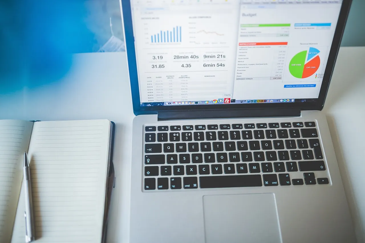 An event organiser checking analytics of content created for post-event engagement.