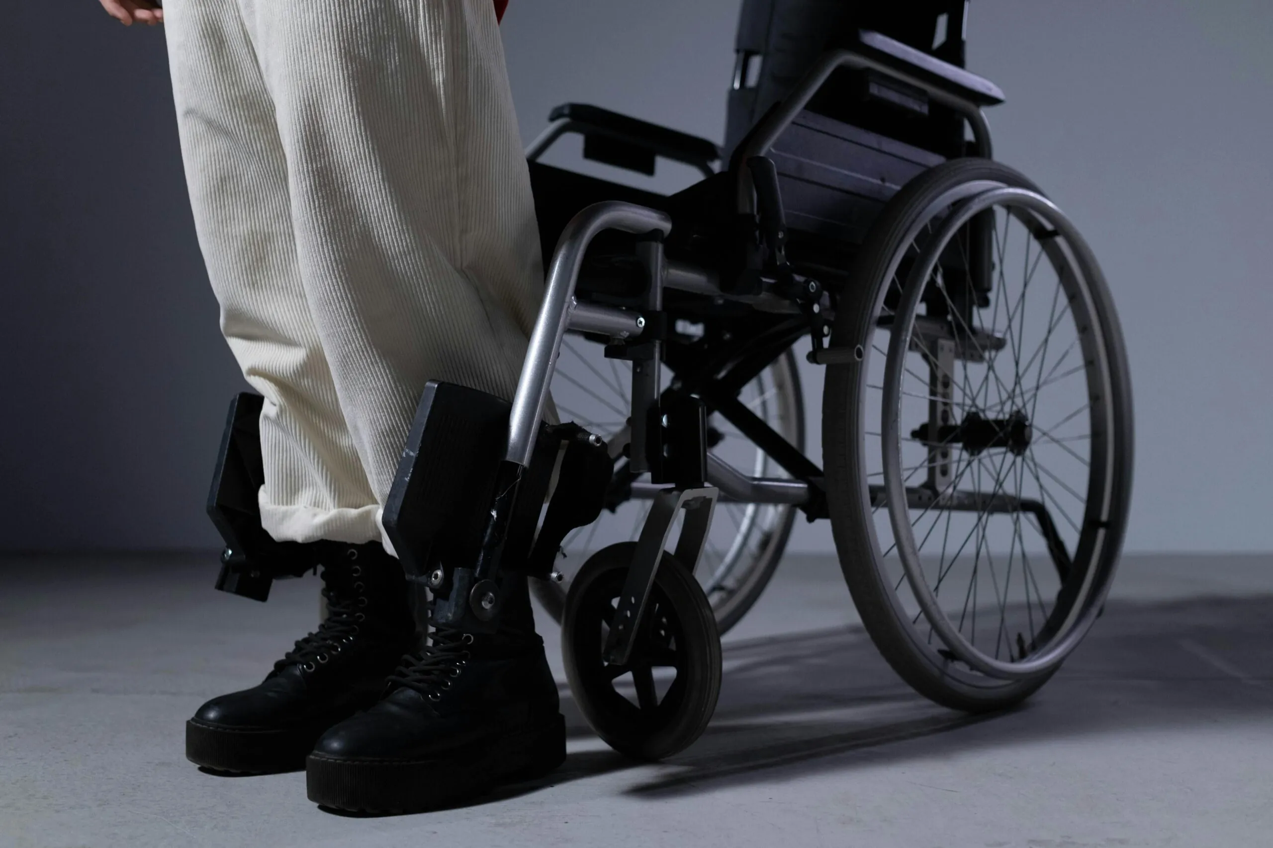 Event organiser ensuring accessibility standards are met for corporate events